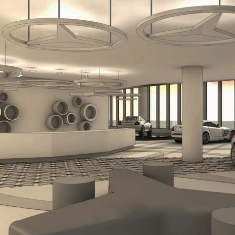 Mercedes Showroom