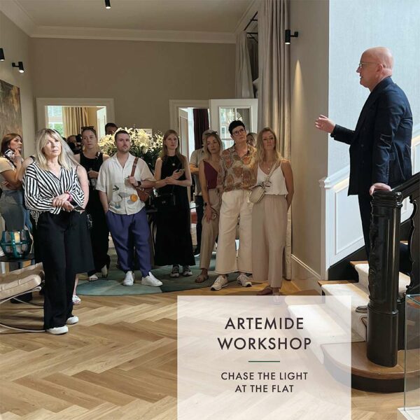 In Szene gesetzt &mdash; Artemide Workshop in der Villa The Flat